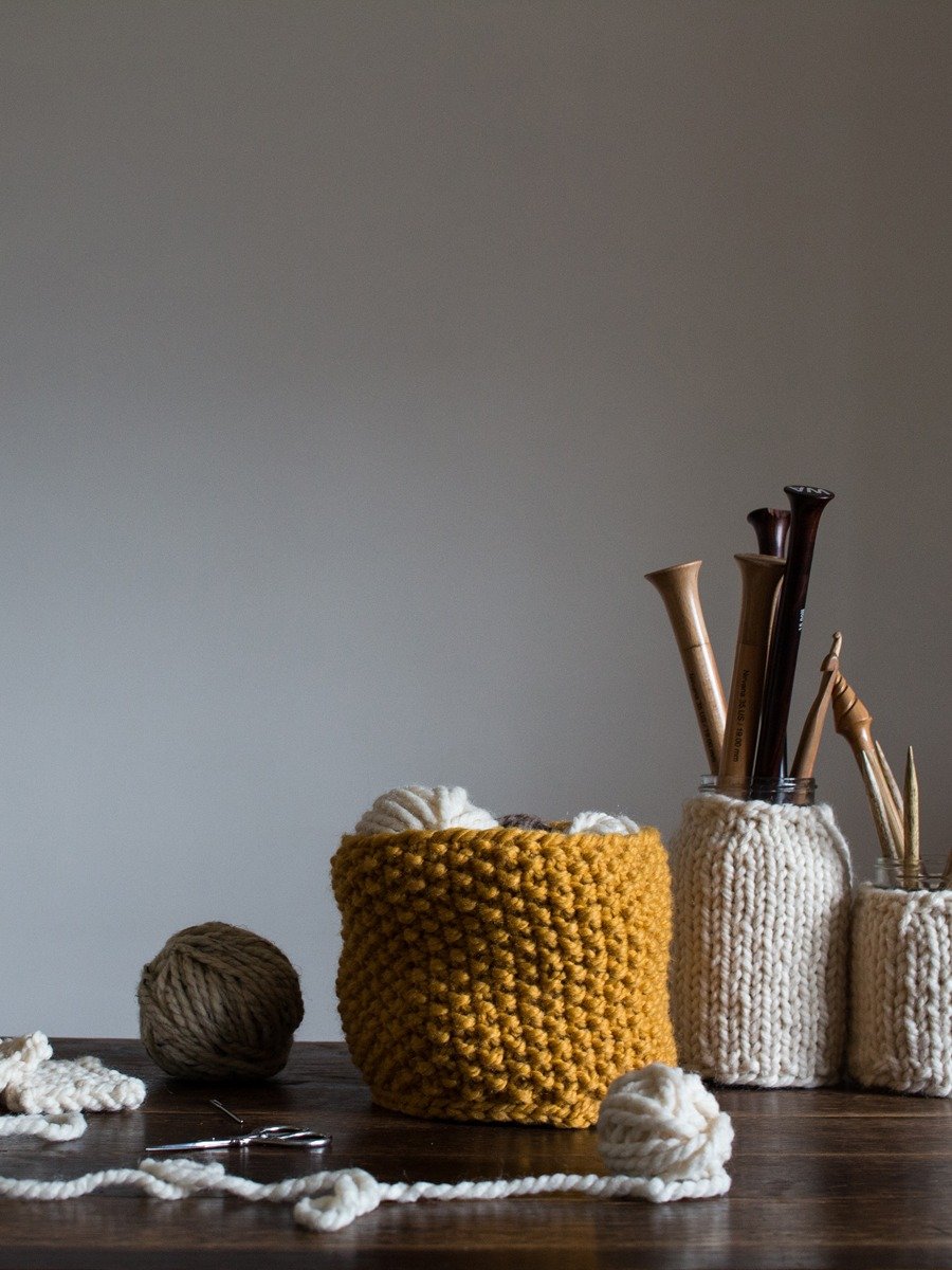 Simple Basket Knitting Pattern - Imagination product image (1)