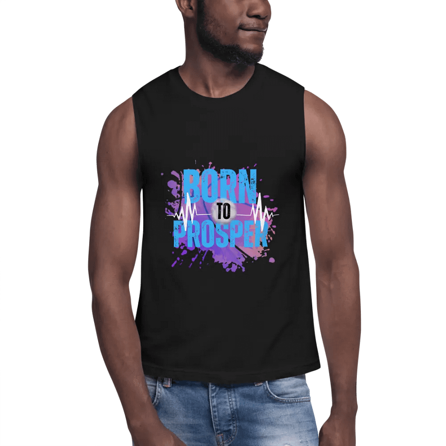 Expressive Born to Prosper Muscle Tank product image (9)