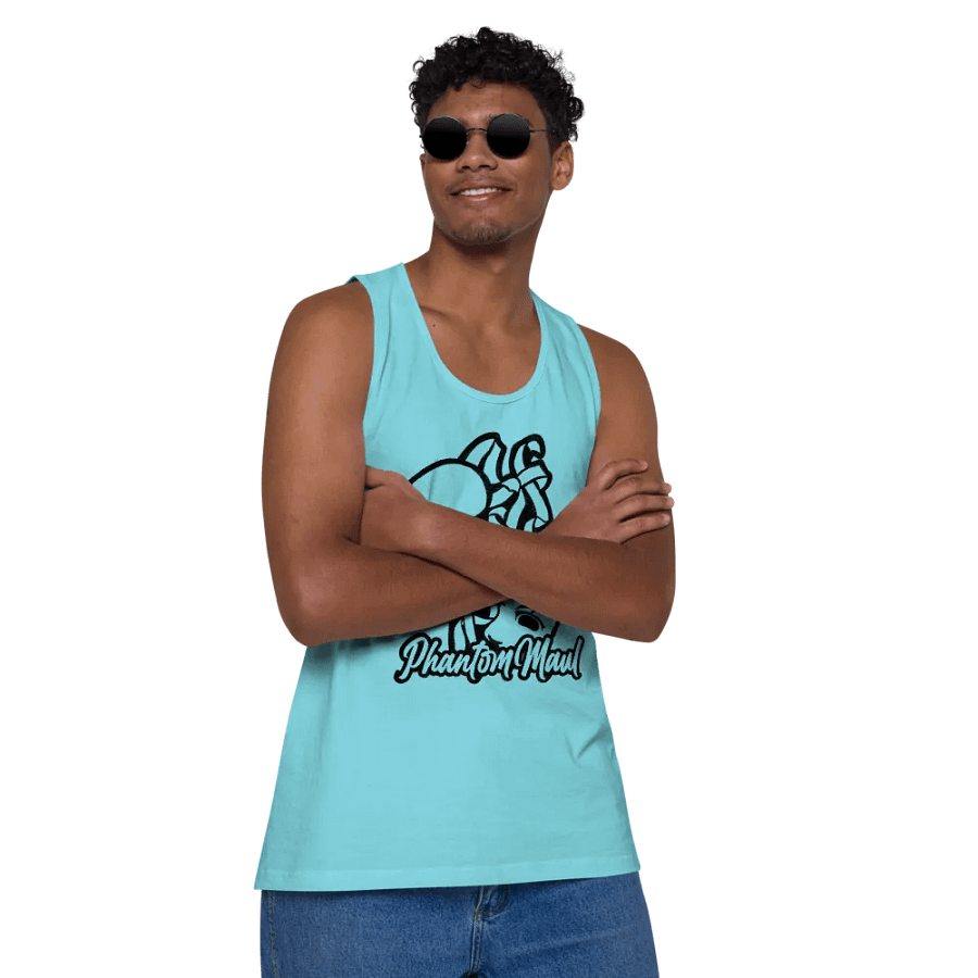 Black Logo Men's Tank Top product image (7)