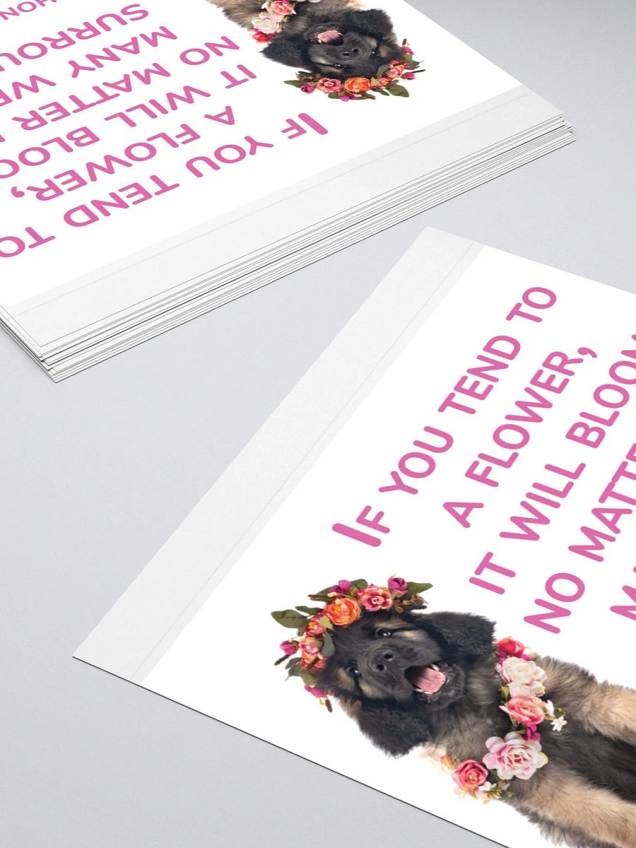 Bloom Amidst Adversity Stickers - 