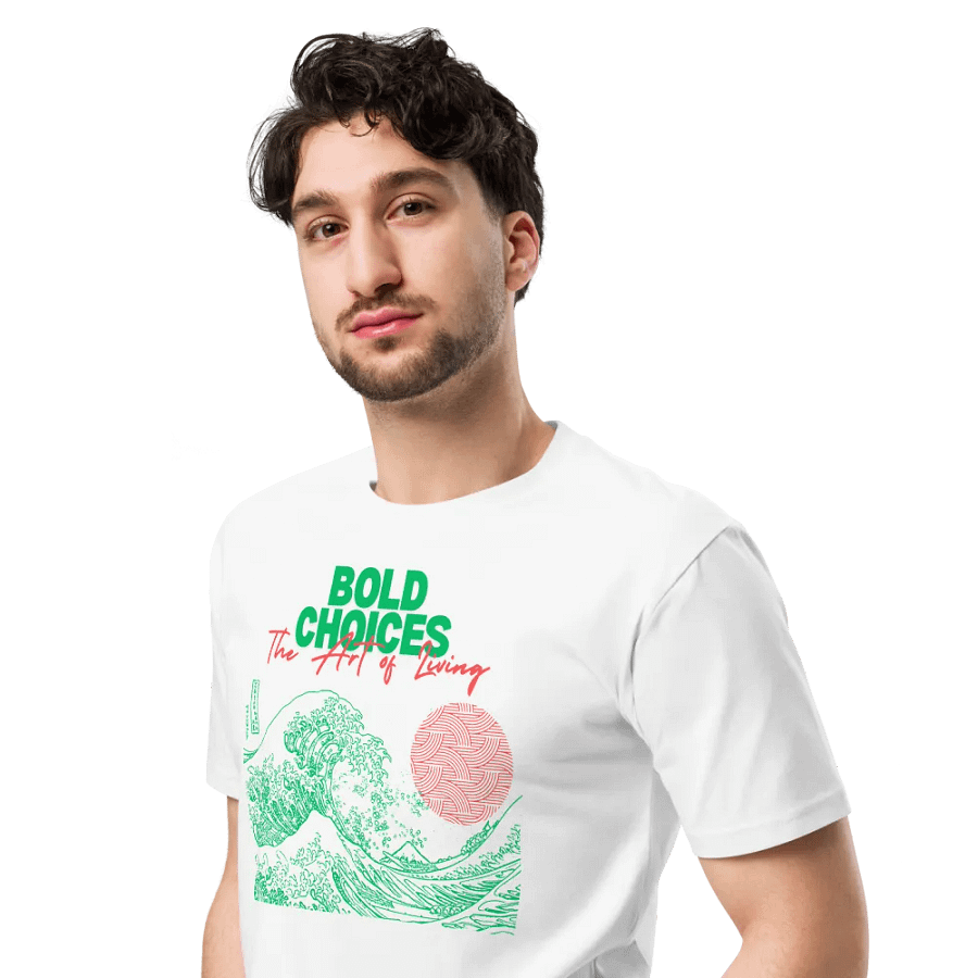 Bold Choices "The Art of Living" T-Shirt product image (4)
