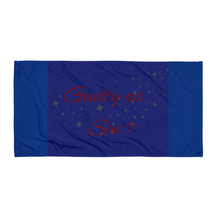 Guilty as Sin: Towel product image (1)
