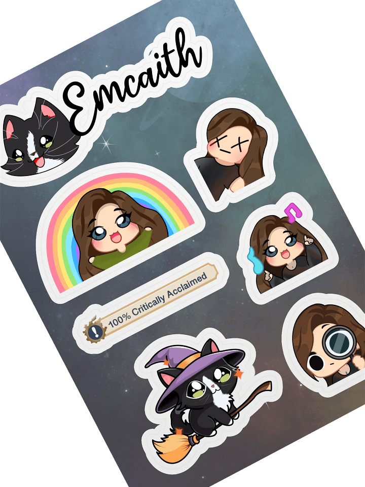 Emcaith Sticker Sheet #1 product image (1)