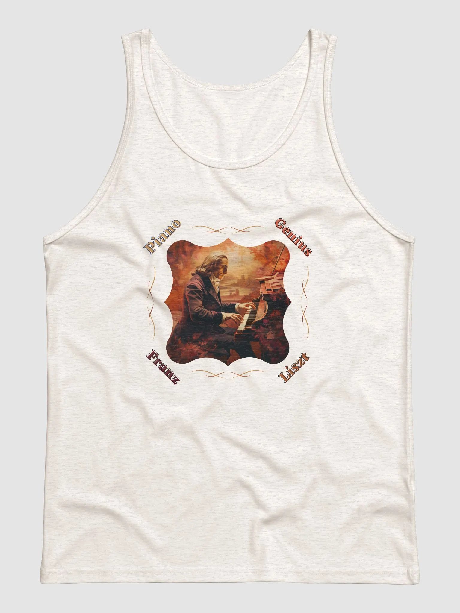 Franz Liszt - Piano Genius | Tanktop product image (1)