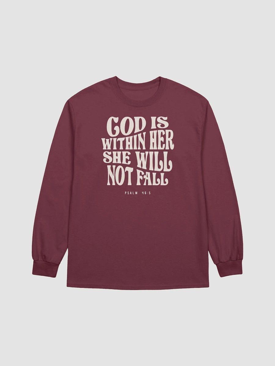 Psalm 46:5 God Within Her - Christian Quote product image (1)