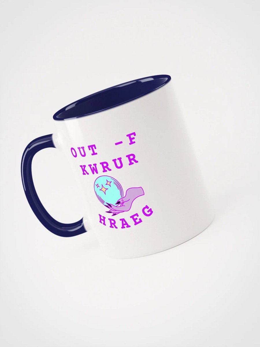 OUT OF YOUR LEAGUE-Mystical Crystal Ball Mug (blue/pink) product image (3)