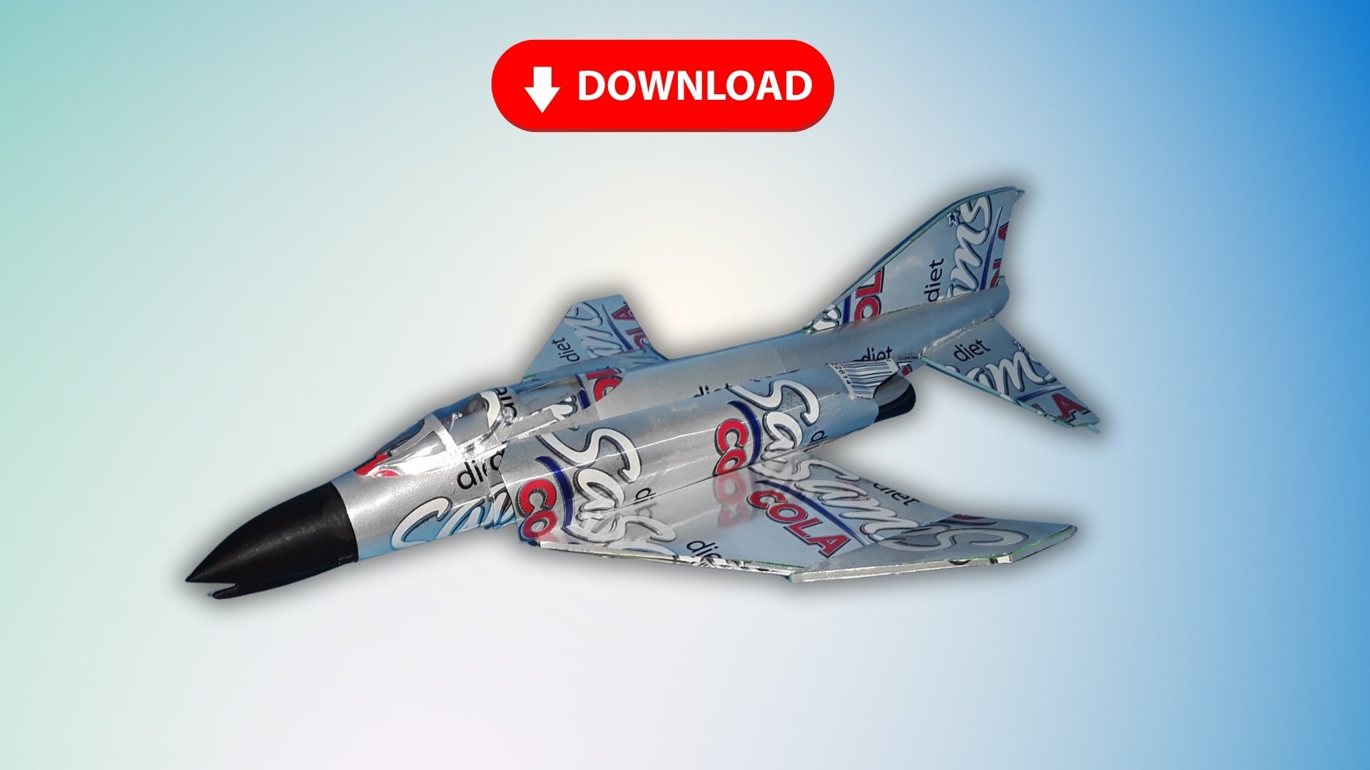 Soda Can F-4 Phantom DIGITAL Plans product image (1)