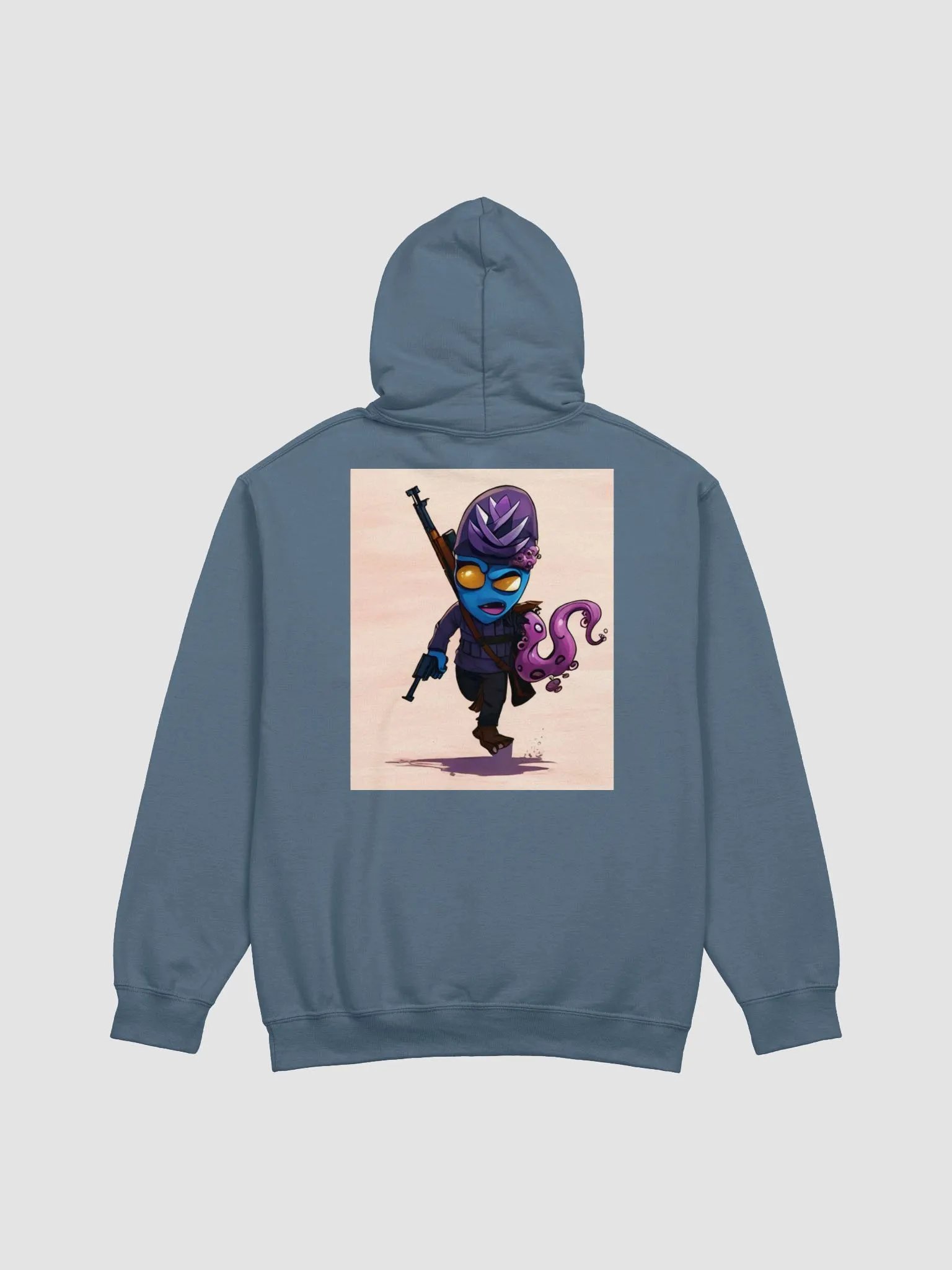 Classic Indigo blue Klipto Hoodie product image (2)