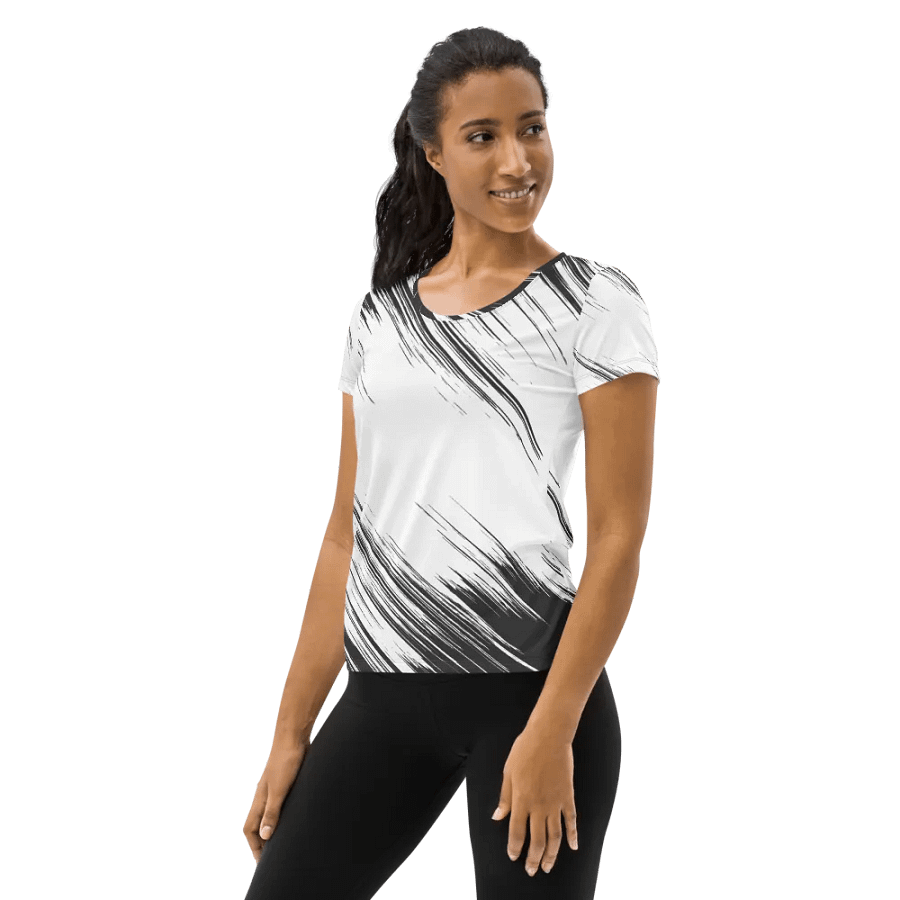 Dynamic Monochrome Motion Women's Tee product image (3)