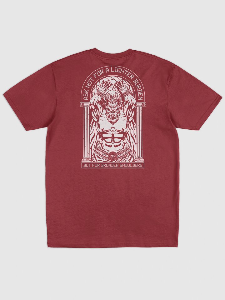 Atlas Gym Gear WHITE - Heavy Tee product image (1)