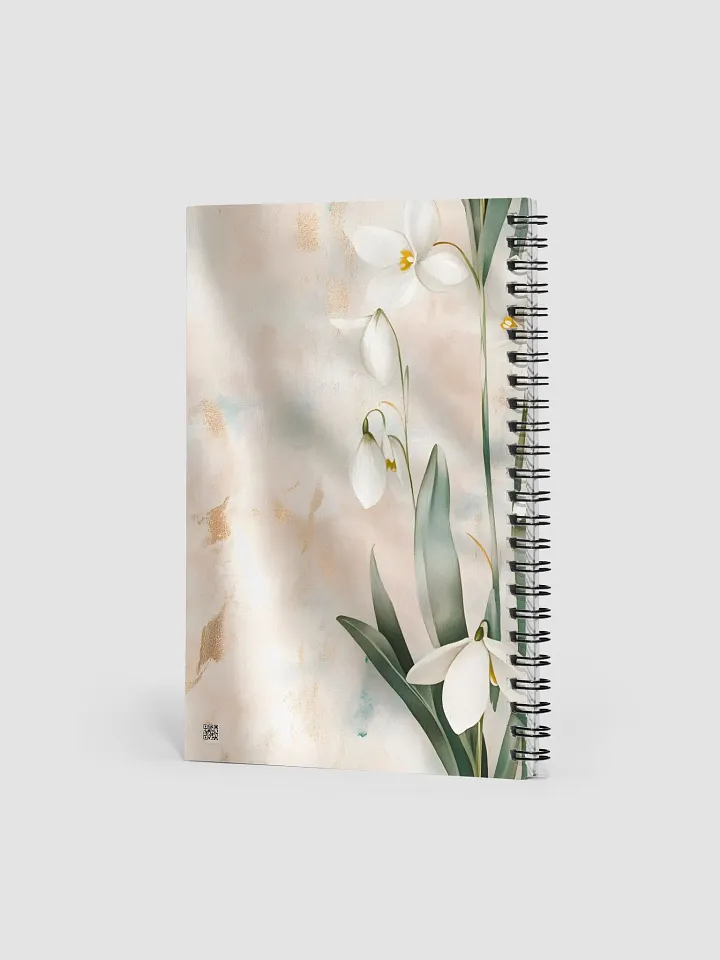 Snowdrop Notebook product image (2)