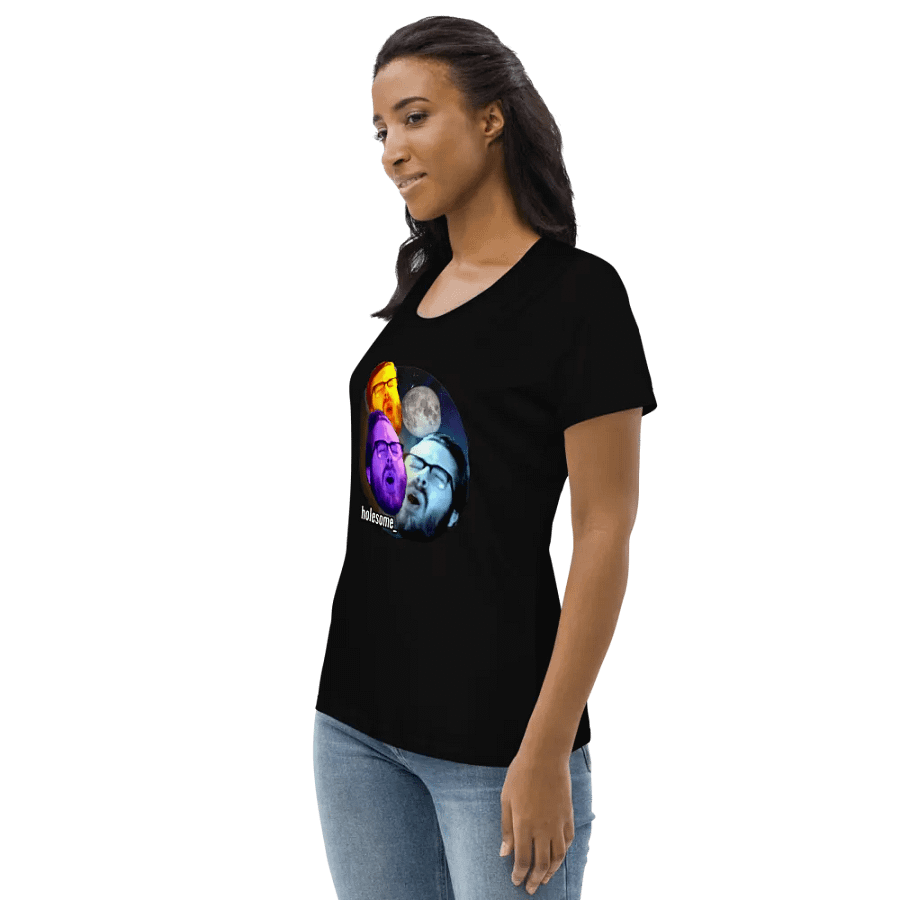 3 holesome moon fitted women's shirt product image (3)