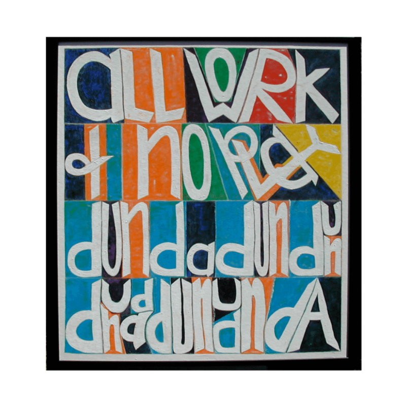 All Work and No Play Magnet product image (3)