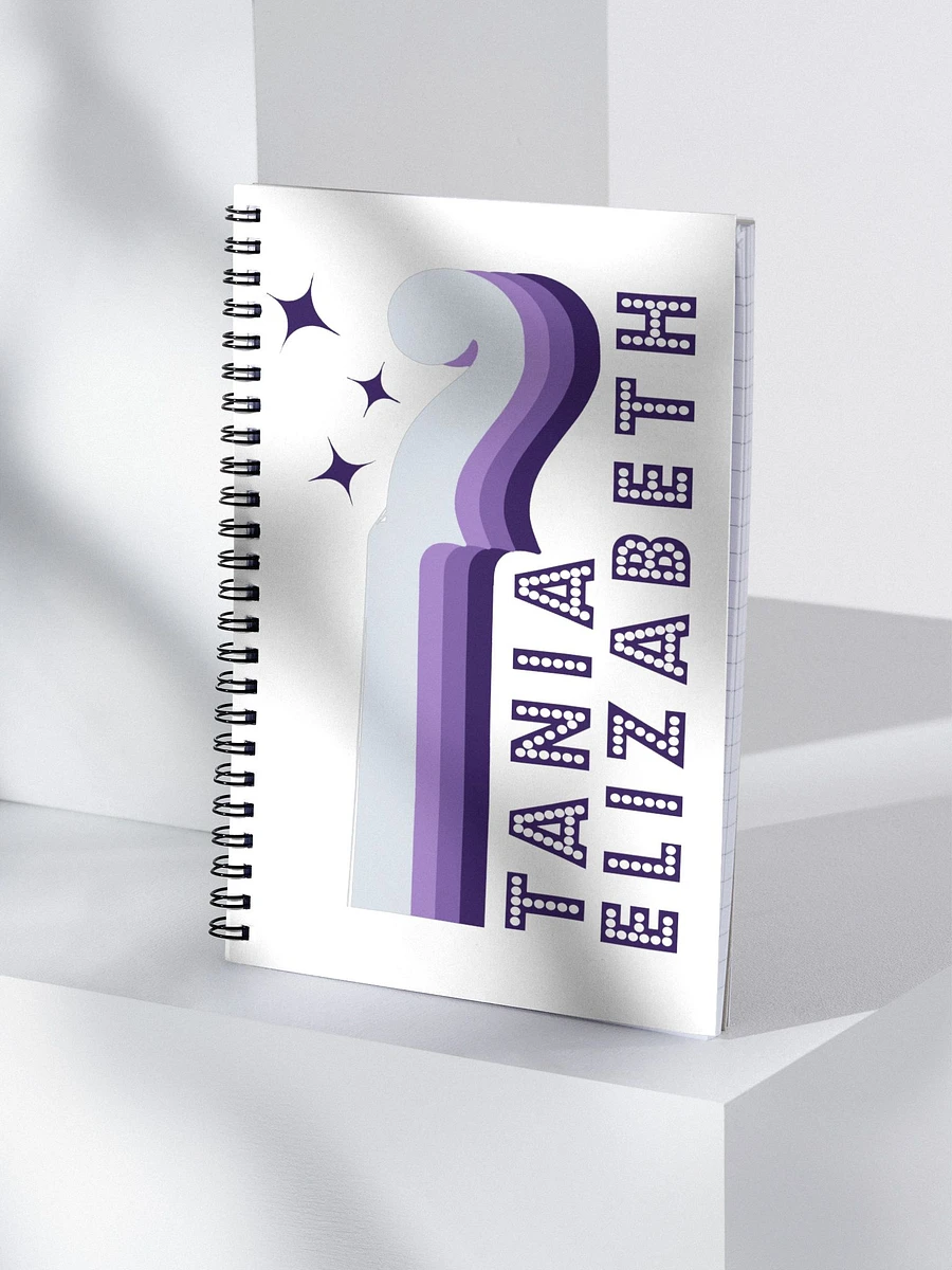 Spiral Notebook with Tania Elizabeth Four Fiddles Logo product image (3)