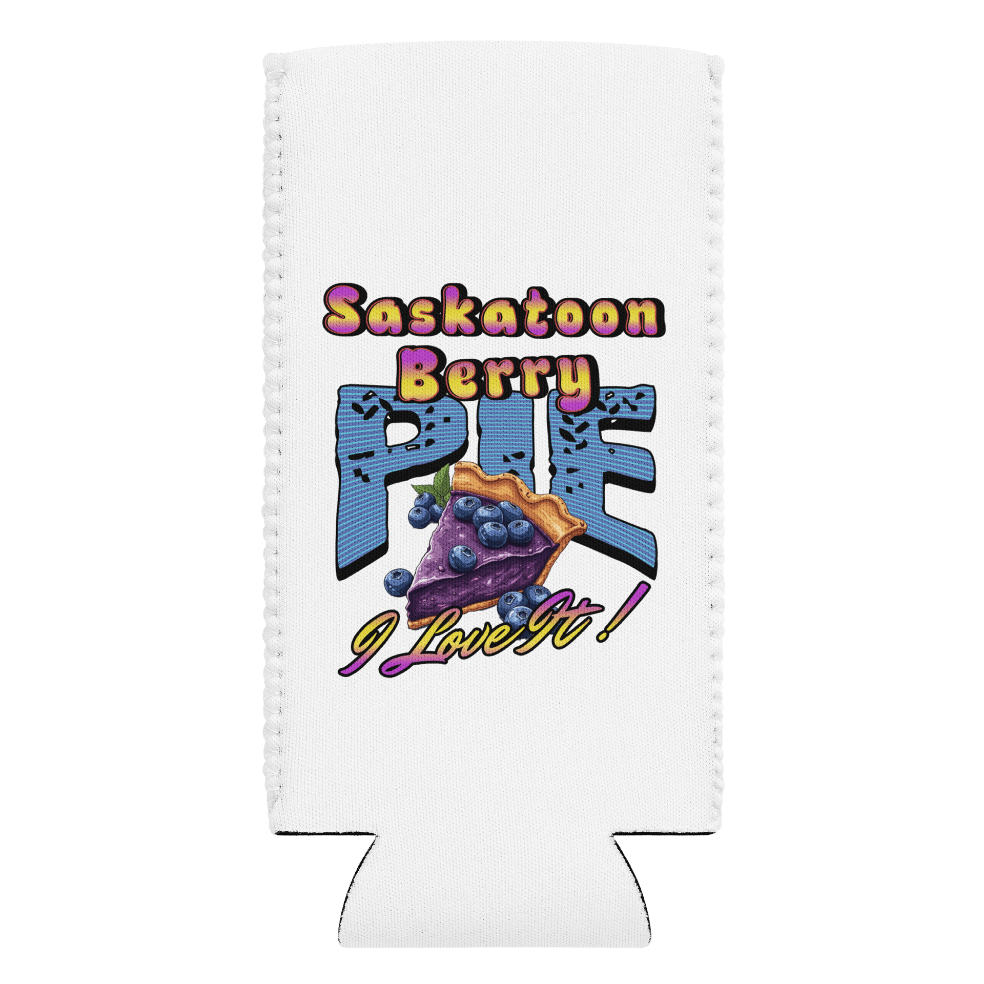 Saskatoon Berry Pie I Love It Bliss Coozie Can Cooler product image (1)