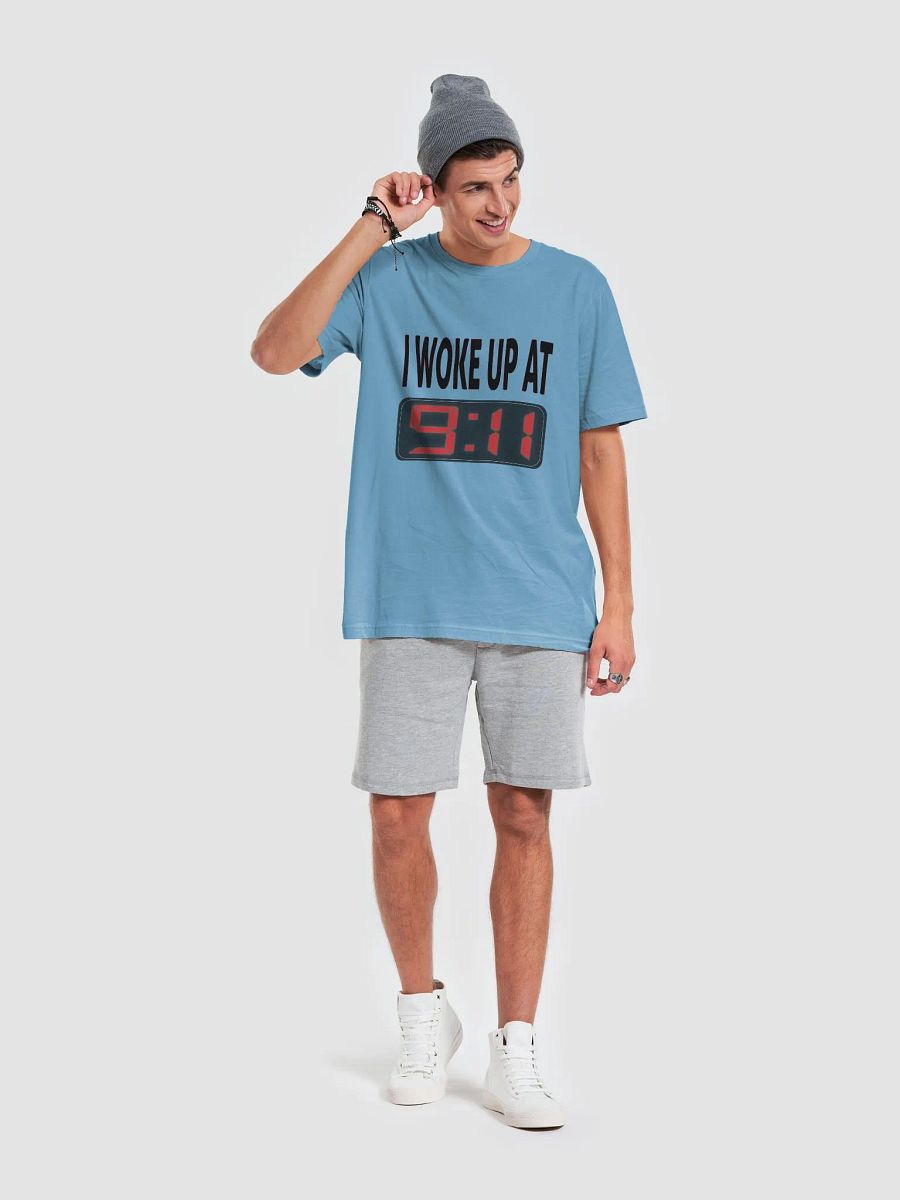 I Woke Up At 9:11 - Bella+Canvas Supersoft T-Shirt product image (4)