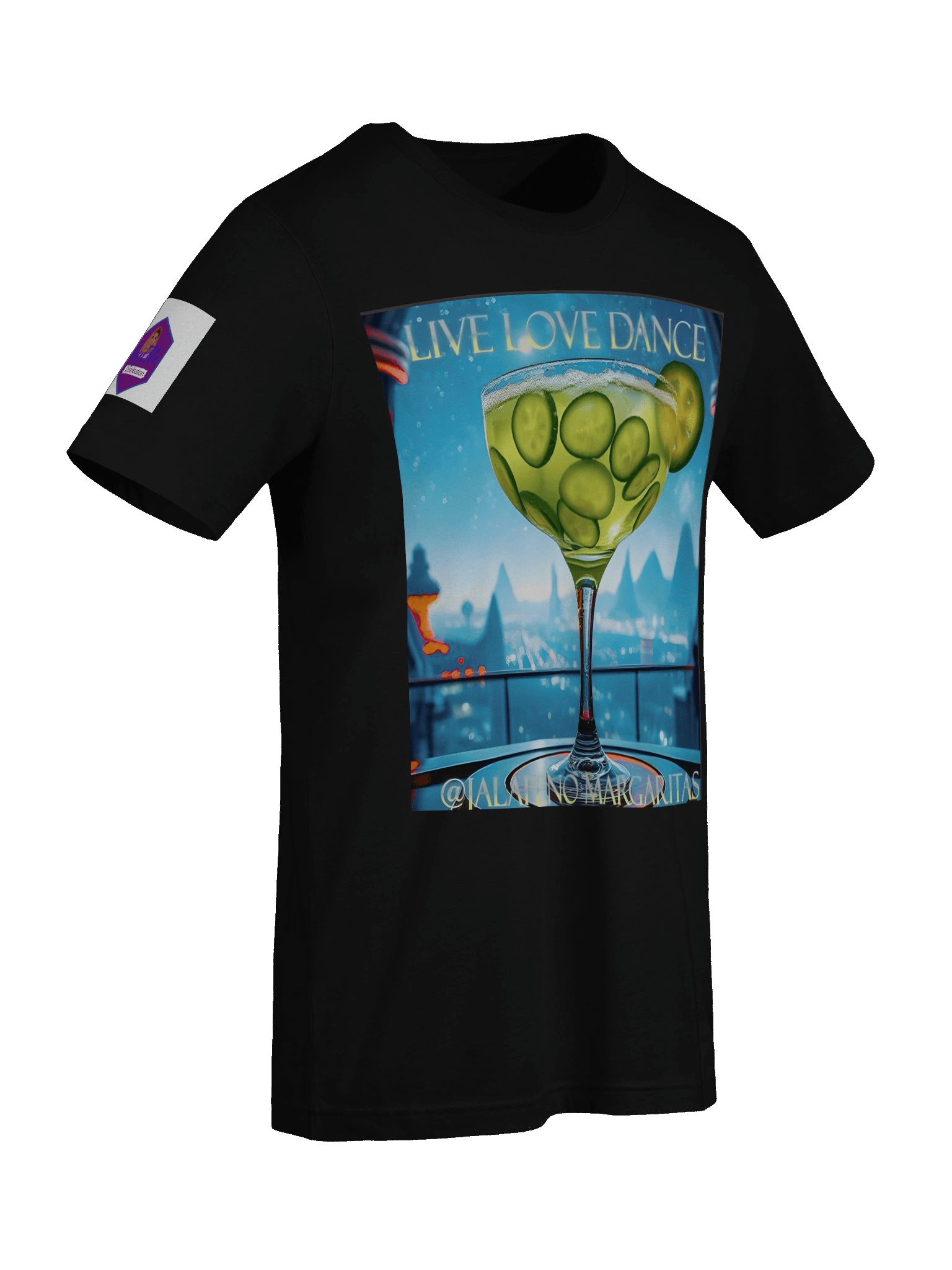 Purple-haired Logo Illustration T-Shirt product image (93)