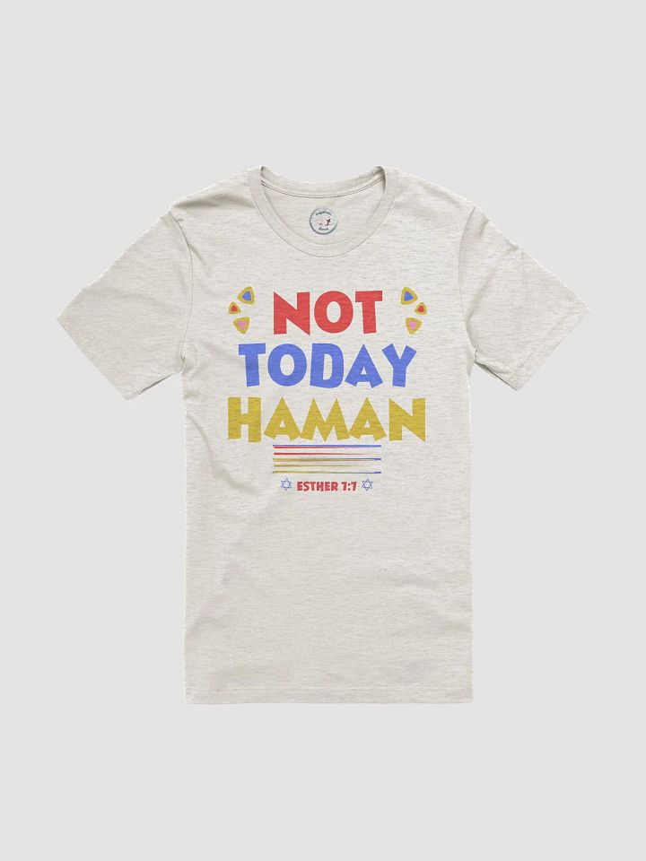 Purim Not Today Haman T-shirt product image (2)