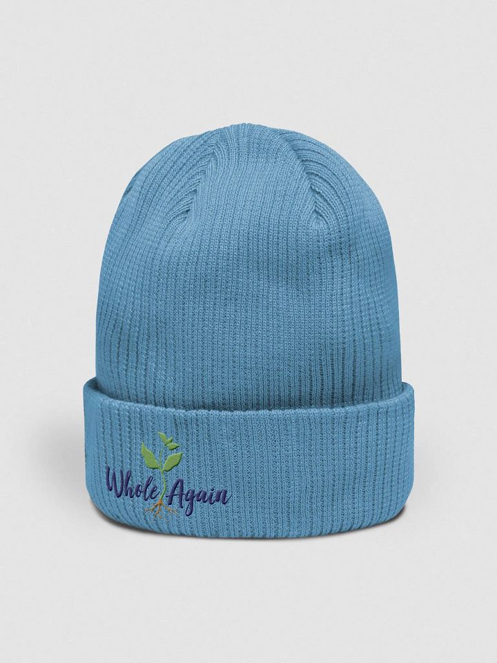 Warm and Whole Beanie - Blue Logo product image (11)