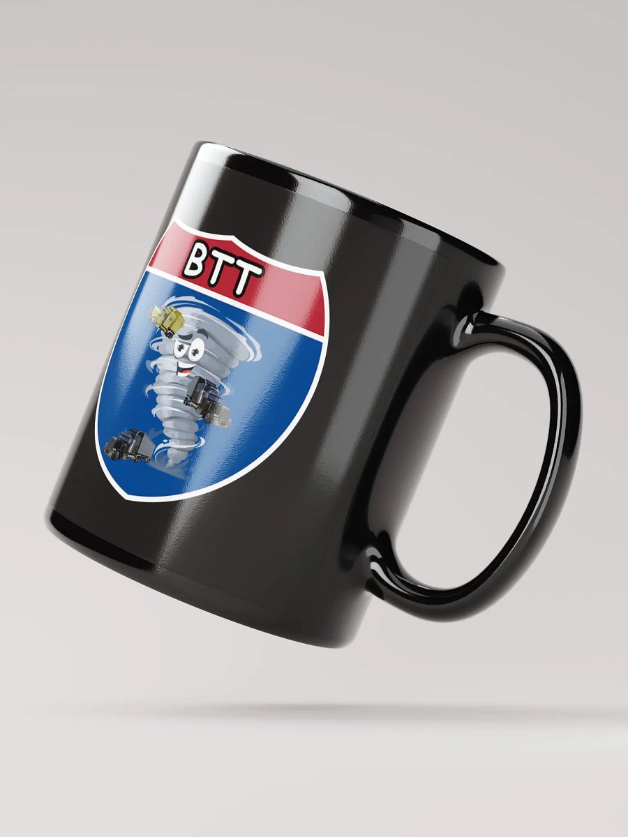 BTT & Boomer Black Glossy Mug product image (2)