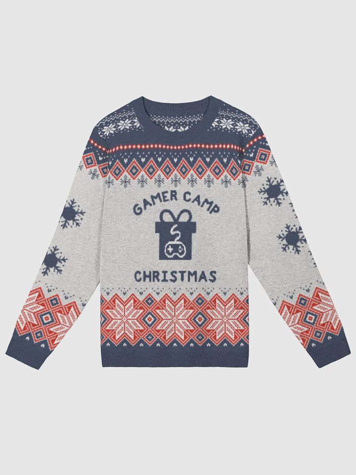 Gamer Camp Christmas Sweater (Blue) product image (3)