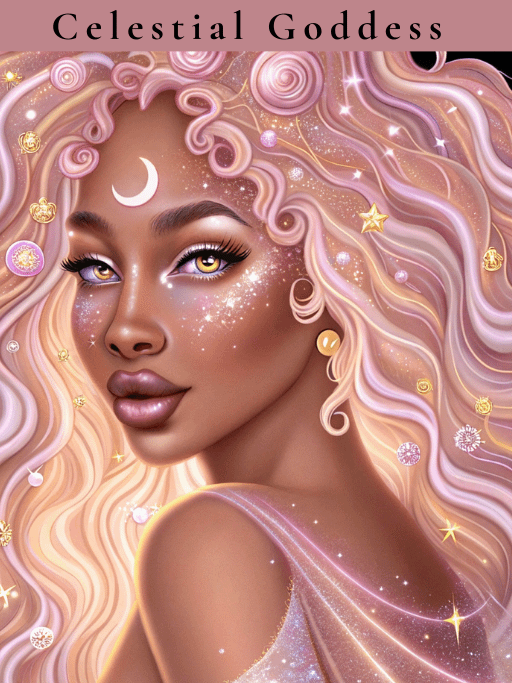 Grace and Strength The Beauty of African Women in Art - Celestial Goddess product image (2)
