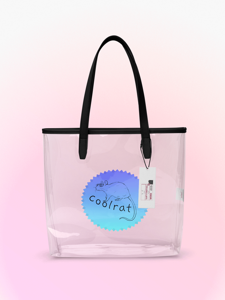 Coolrat clear tote product image (1)