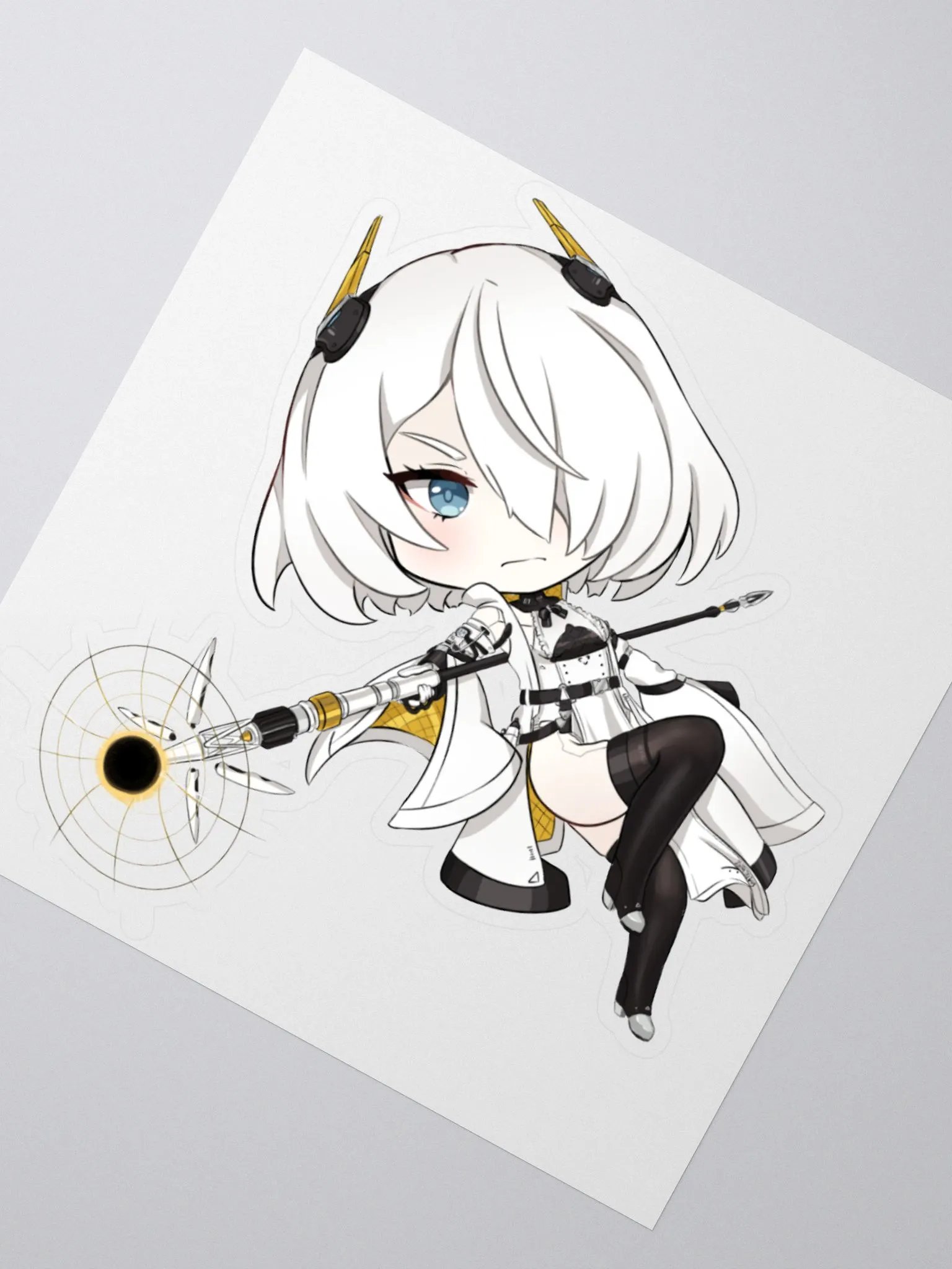 Cassini Casting gravity anomaly Kiss Cut Stickers product image (4)