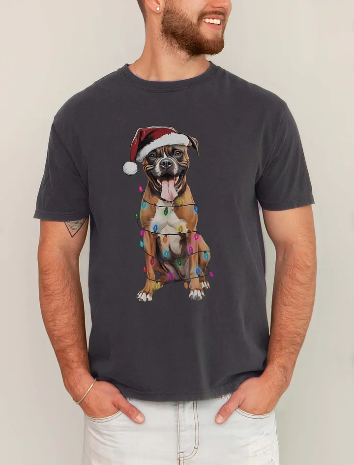 Funny Boxer Christmas T-Shirt for Boxer Paw-rents product image (21)