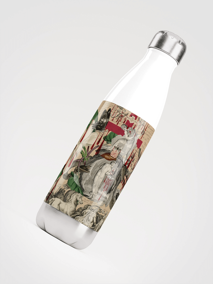 Victorian Blood Book. Stainless Steel Water Bottle product image (4)