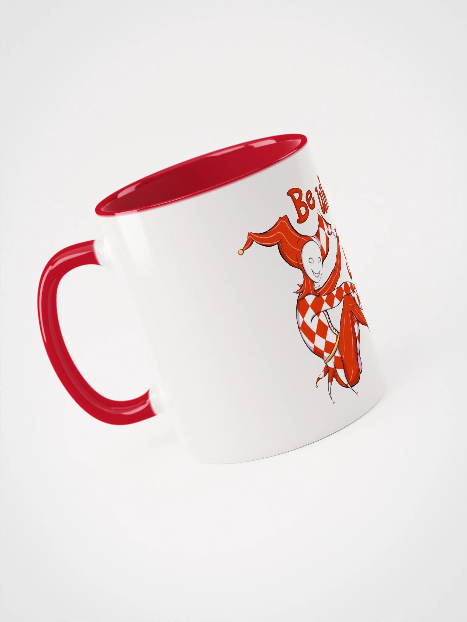 Be Who The Fuck Your Are Red Jester Mug product image (3)