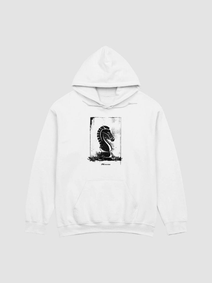 Grunge Chess: Knight's Steed unisex pullover hoodie product image (1)