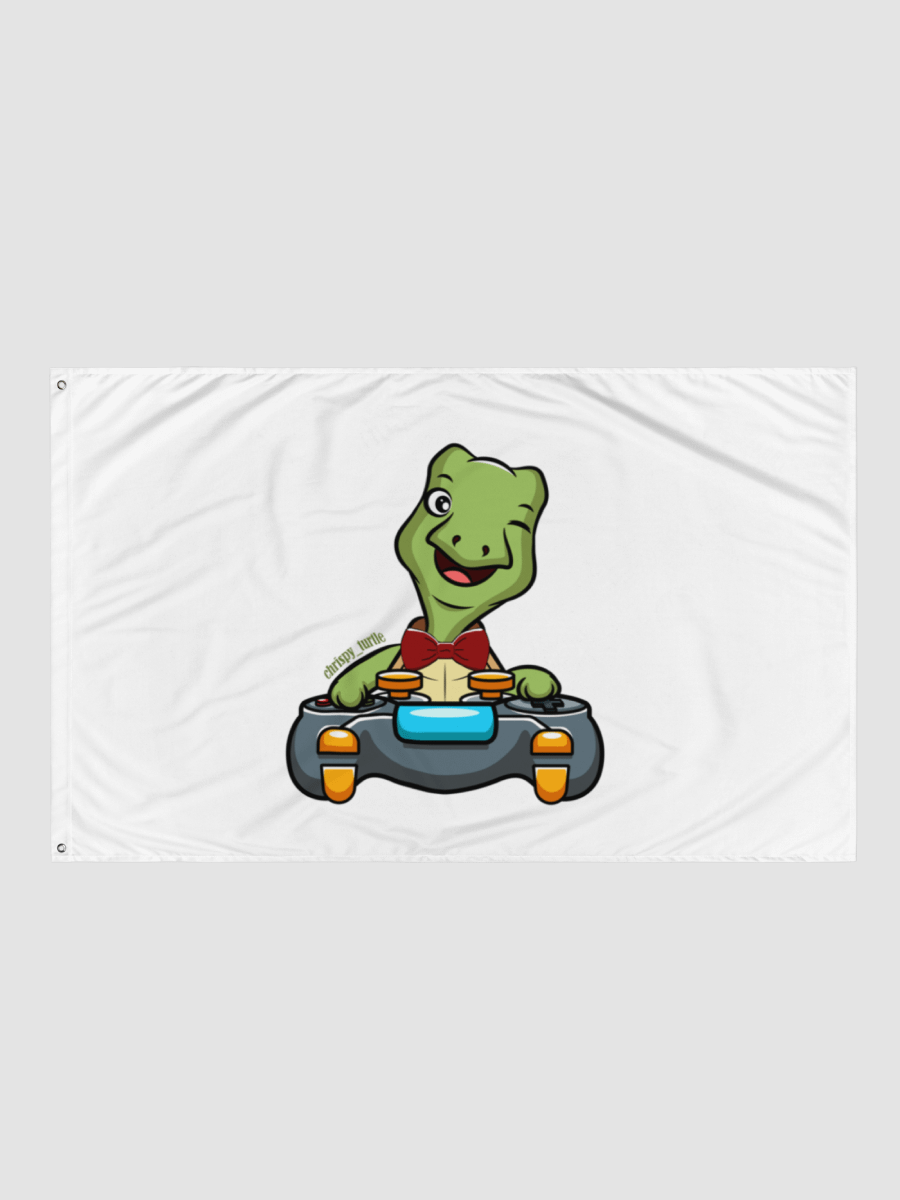 Gamer Turtle Flag product image (3)