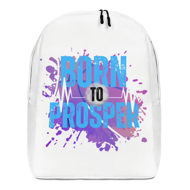 Born to Prosper All-Over Backpack product image (1)