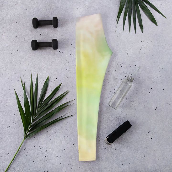Blur cloud rainbow Design Legging - V8 product image (2)