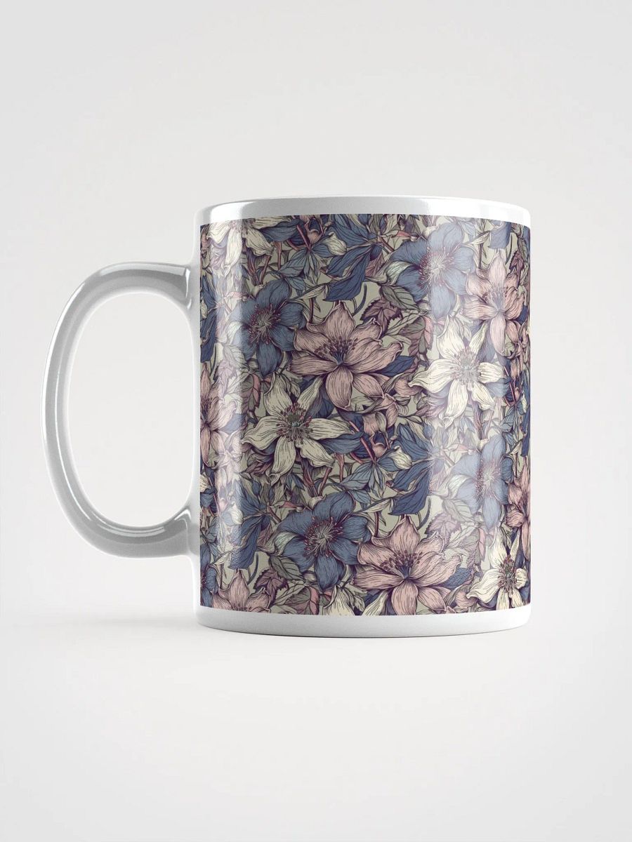 Charming Clematis Flower Mug product image (6)