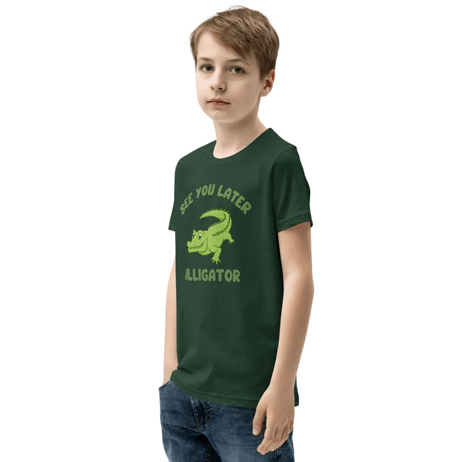 See You Later Alligator Youth T-Shirt product image (12)