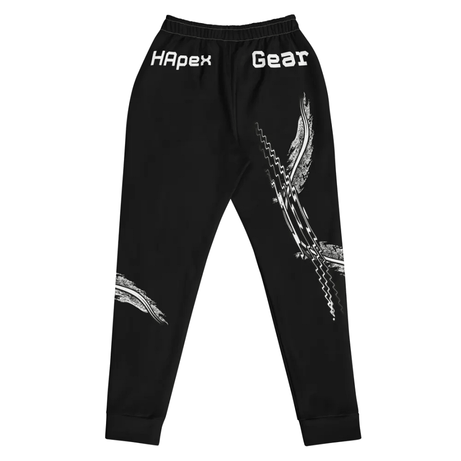 White HApex Gear White Logo Cancer Awareness Orange Ribbon. Black Women's Joggers product image (4)