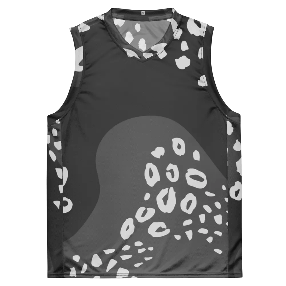 Grey Leopard Dreams All-Over Print Jersey product image (2)