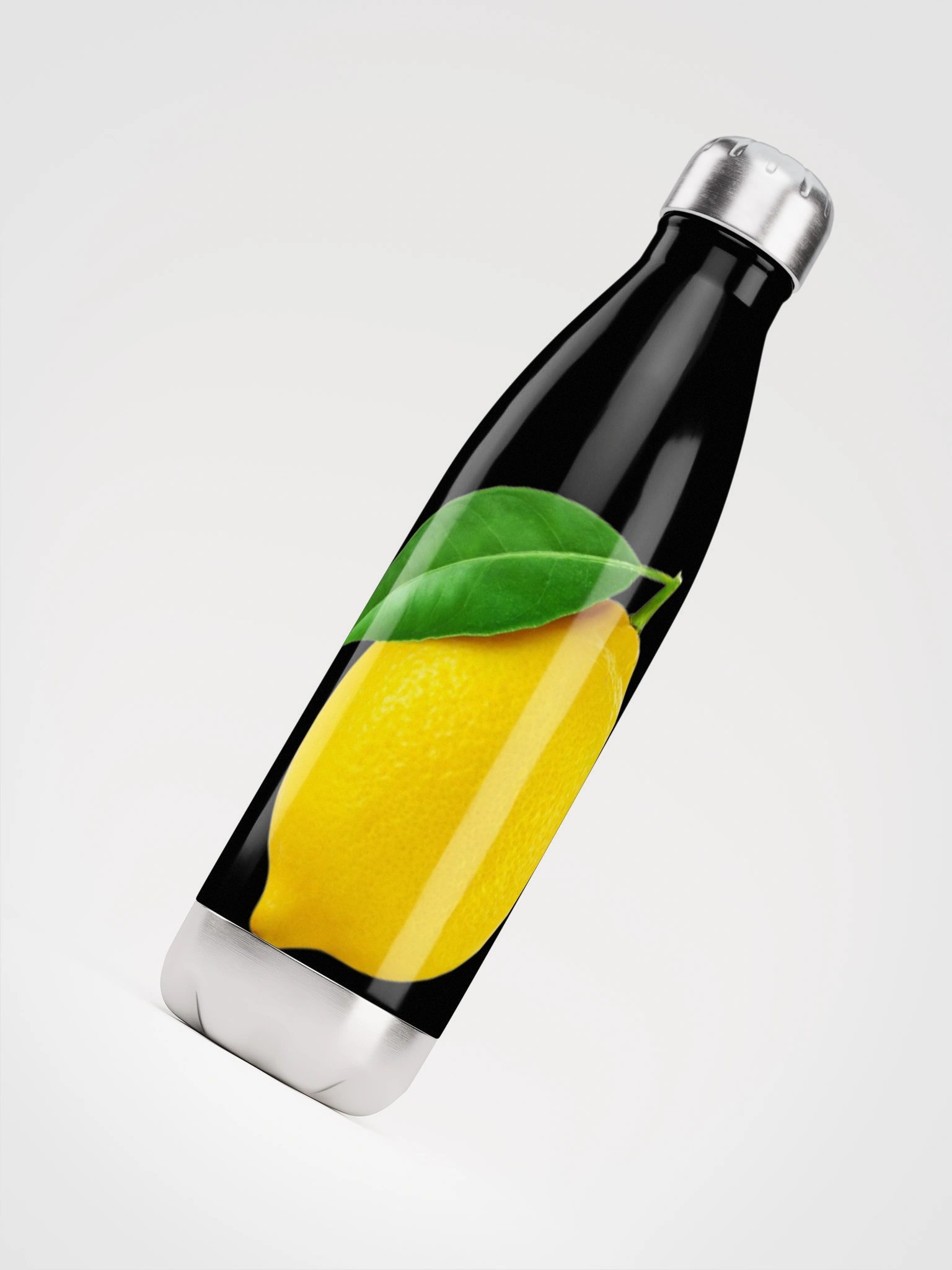 Zesty Lemon Stainless Steel Water Bottle product image (7)