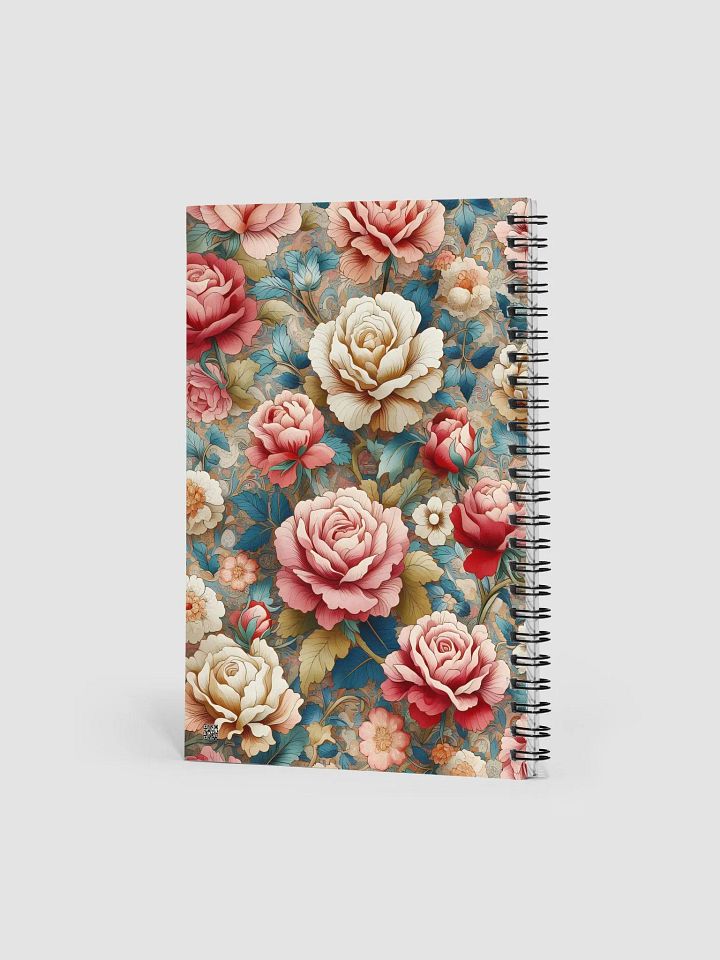 Royal Floral Spiral Notebook product image (2)