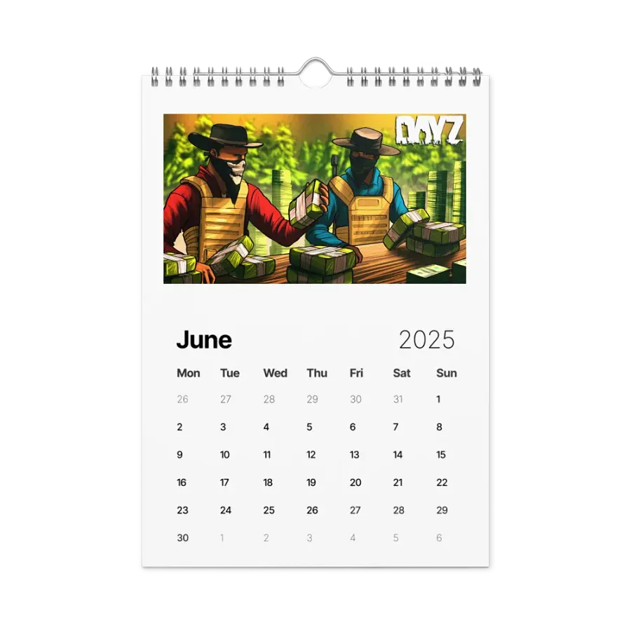 Dayz thumbnail calendar 2025 product image (8)