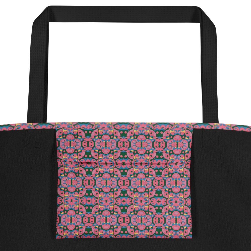 Frosted Petals – Large Tote Bag with Pocket product image (3)