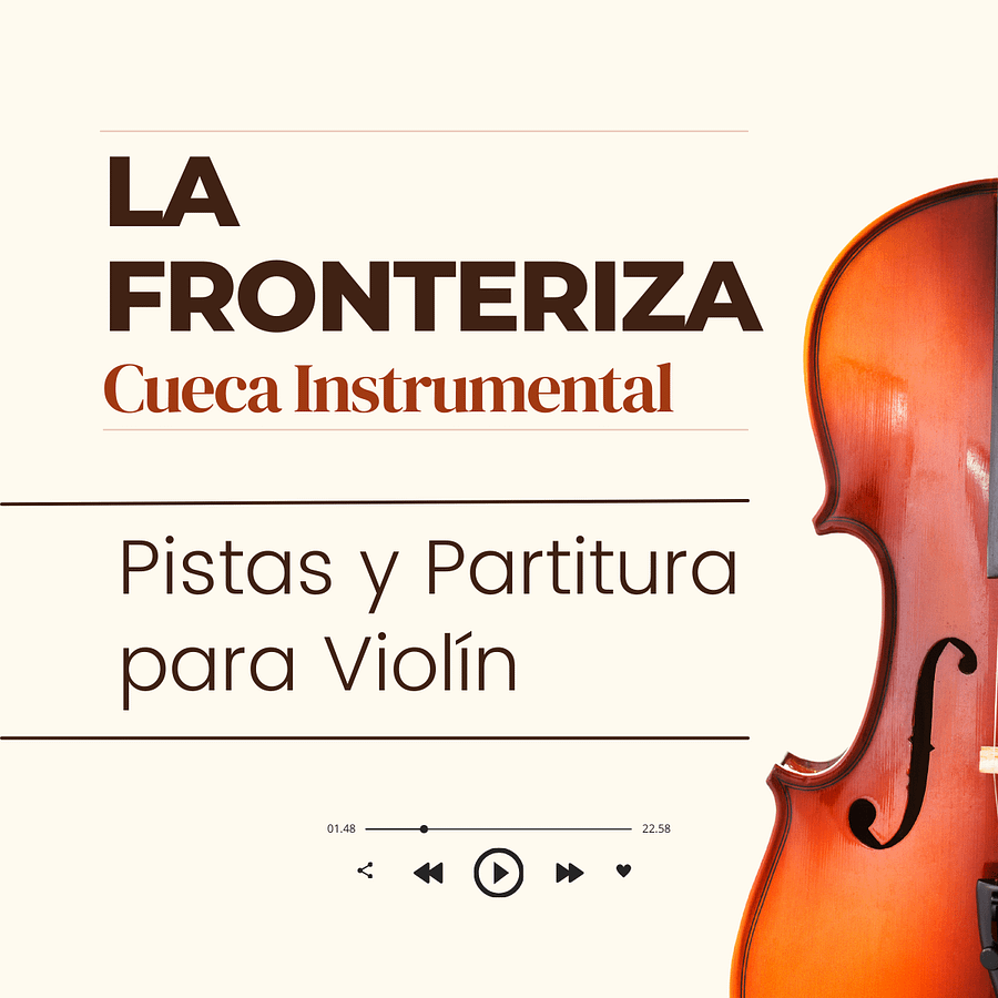La Fronteriza - Pistas para Violin product image (1)