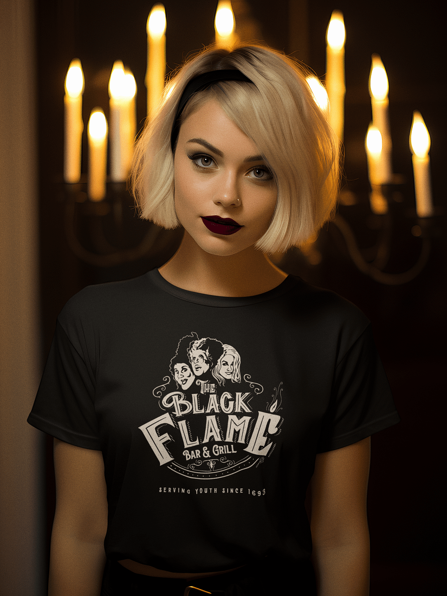 The Black Flame Bar & Grill Tee product image (1)