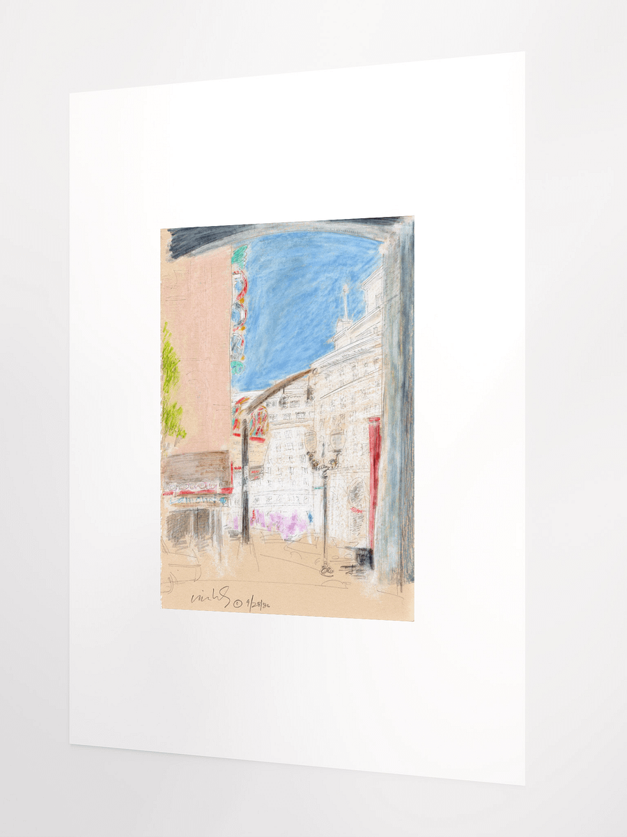 View from the Metro print product image (3)