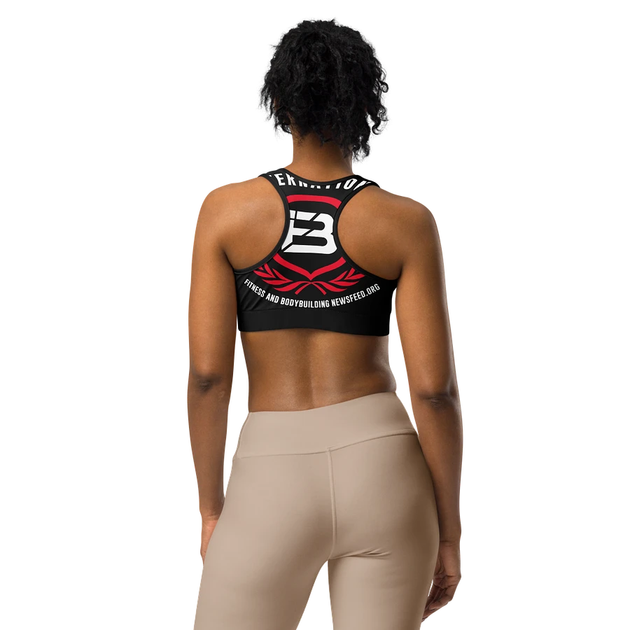 IFBNewsfeed.Org's All-Over Print Sports Bra product image (1)