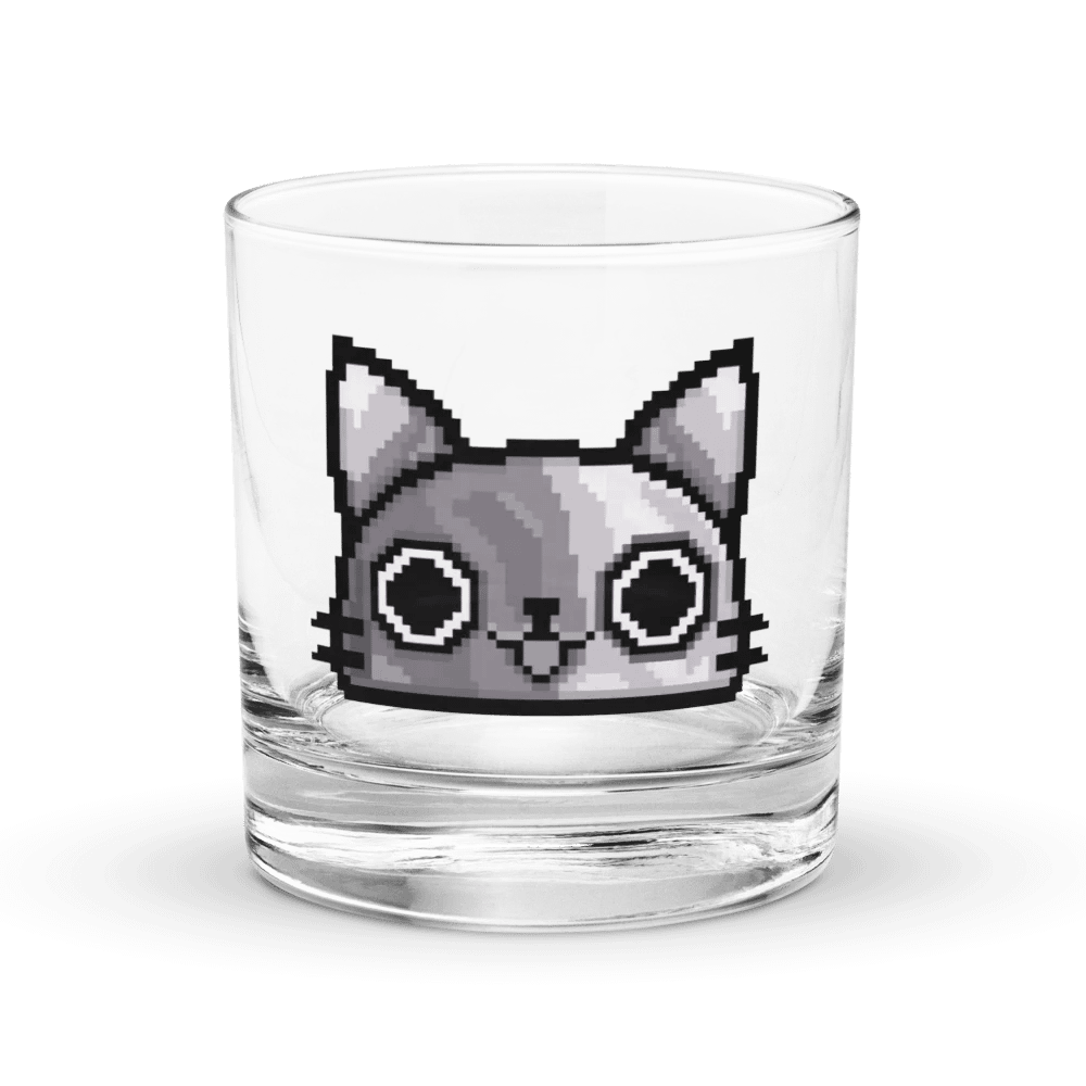 Silver Palico Rocks Glass product image (1)