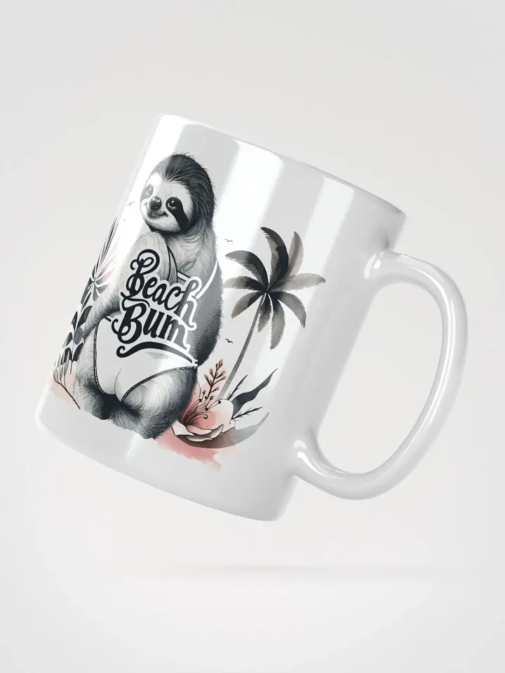 Bikini Beach Bum Sloth Mug product image (6)