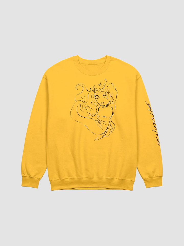 Mermaid Black Outline, Sweatshirt product image (1)